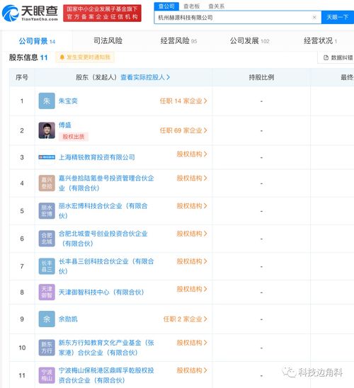 杭州赫源科技 新东方、精锐教育与傅盛联手布局计算机软硬件零售